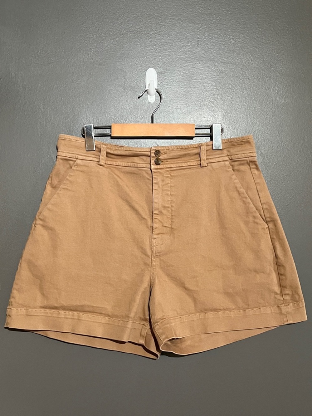 Everlane The Way High Twill Canvas Short - Picture 8 of 8